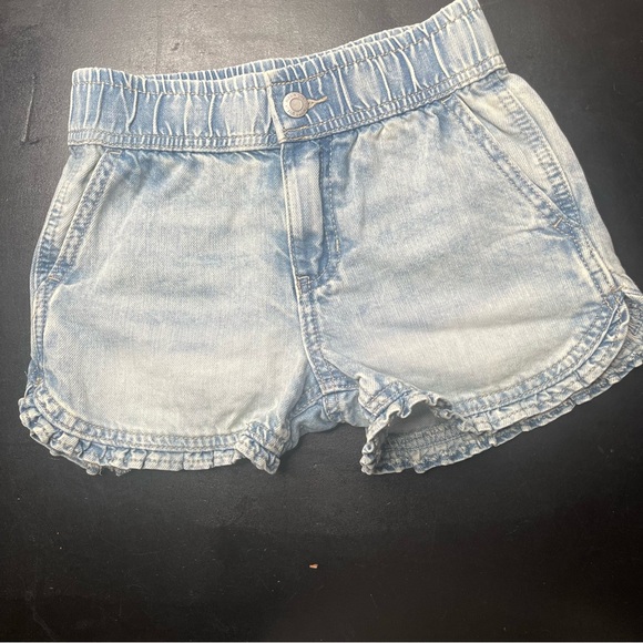 Kids Denim and Black Shorts Bundle 7 girls - Picture 8 of 10